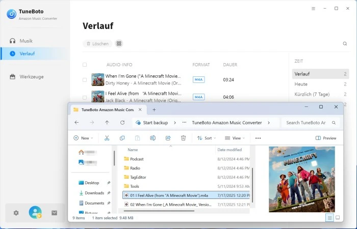 Verlauf