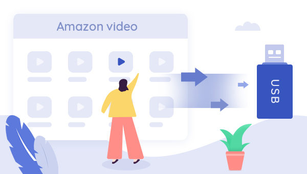 Amazon Prime Video auf USB verschieben